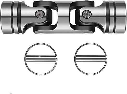 Universal Joints Clamp Shaft Encoder Couples Detachable Universal Joint Shaft cardan Coupling 3/4 for Connecting Model Cars, Model Ships, Robots, et(HZ02-d10) in Saudi Arabia