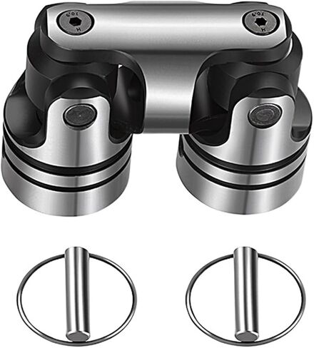 Universal Joints Clamp Shaft Encoder Couples Detachable Universal Joint Shaft cardan Coupling 3/4 for Connecting Model Cars, Model Ships, Robots, et(HZ02-d10) in Saudi Arabia