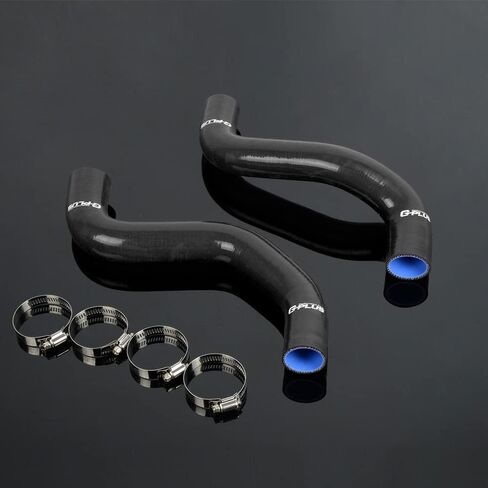 مجموعة خرطوم المبرد السيليكون PIT66 ، متوافقة مع 1996-2002 Toyota 4Runner 3.4L V6 Black مع المشابك in Kuwait