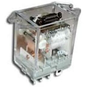 CIT Relay - UL Industrial Power - Ice Cube Style Relay - DPDT - Solder Lug with Flange - 24VAC - 1.2VA Coil - جهات اتصال قياسية - J1512CF24VAC1.2 (عنصر واحد) in Saudi Arabia