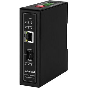 Managed 10G P-O//E Fiber Media Converter 10G P-O//E or Non with 10G s-f.p Industrial Managed Switch(POE BT) in Kuwait