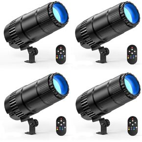 2 Pack 20W Pinspot Light مع REMOTE ، RGBWYP+LED BEAM SPOT LIGHT in Kuwait