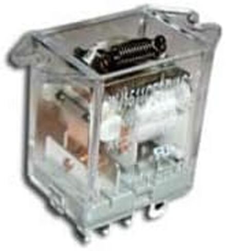 CIT Relay - UL Industrial Power - Ice Cube Style Relay - DPDT - Solder Lug with Flange - 24VAC - 1.2VA Coil - جهات اتصال قياسية - J1512CF24VAC1.2 (عنصر واحد) in Saudi Arabia