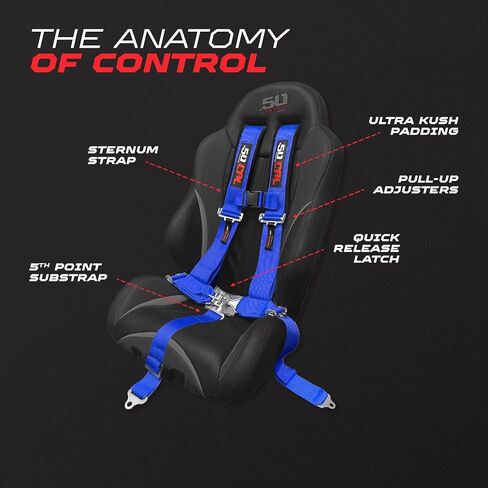 Camouflage 5 Point Harness & Bypass Plug for Bucket Seat ، إصدار مزلاج ، 9 خيارات ألوان ، يعمل مع Canam UTVS ، تسخير السباق ، سيارة سباق ، ومركبة الطرق الوعرة (وحدة واحدة) [6001 CB 5999C] in Saudi Arabia