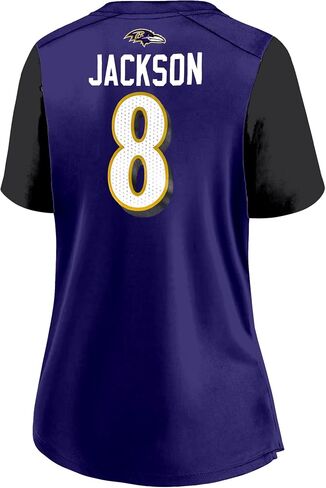 Lamar Jackson Baltimore Ravens #8 NFL Purple Girls Youth 4-16 Name & Number Player in Saudi Arabia