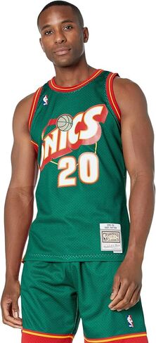 Mitchell & Ness - سياتل Supersonics Mens NBA Swingman Road 95 Gary Payton Jersey in Kuwait