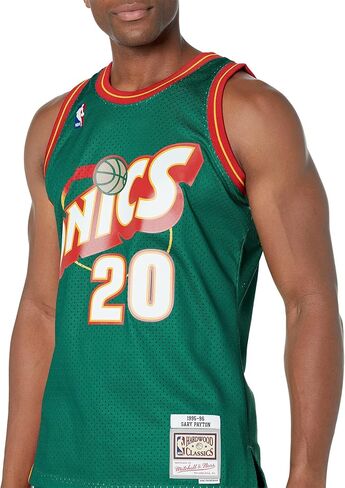Mitchell & Ness - سياتل Supersonics Mens NBA Swingman Road 95 Gary Payton Jersey in Kuwait