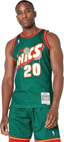 Mitchell & Ness - سياتل Supersonics Mens NBA Swingman Road 95 Gary Payton Jersey in Kuwait