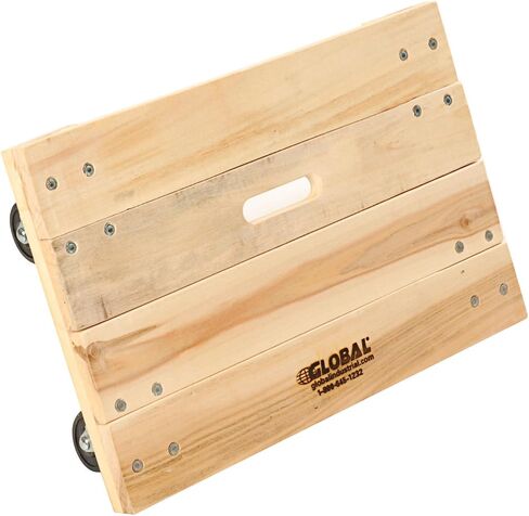 Global Industrial Hardwood Dolly - Solid Deck, 24 x 16, 1000 Lb. Capacity in Saudi Arabia