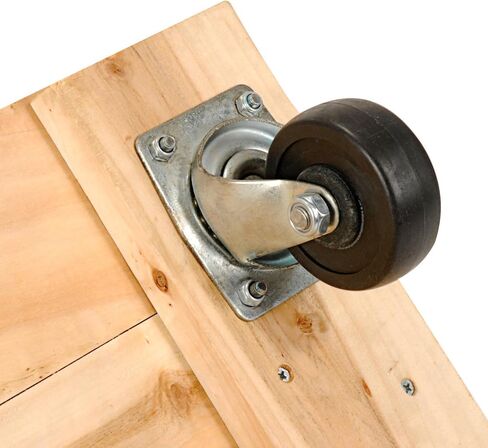 Global Industrial Hardwood Dolly - Solid Deck, 24 x 16, 1000 Lb. Capacity in Saudi Arabia