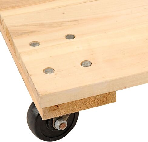 Global Industrial Hardwood Dolly - Solid Deck, 24 x 16, 1000 Lb. Capacity in Saudi Arabia