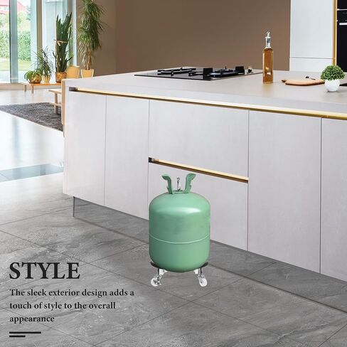 قاعدة أسطوانة البروبان المنقولة ، صينية خزان بروبان ثابتة مع عجلة الفرامل لشحنة أسطوانة الغاز ورفع غاز التخزين الثابت in Kuwait