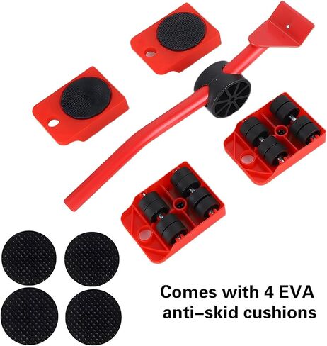 Furniture Lift Mover Tool Set, Furniture Movers with Four 360°Wheels, Furniture Lifter Tool,Furniture Mover Dolly Set for Refrigerator,Sofa in Saudi Arabia