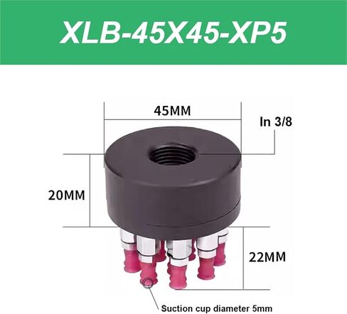 Manipulator Vacuum Suction Cup PCB Circuit Board Integrated Automatic Suction 1Pcs(XLB-45X45-XP5) in Saudi Arabia