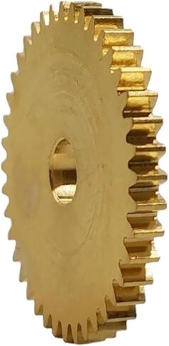 Steel Motor Drive Gear 1pcs 40T 0.5M Copper Gear OD=21mm 40 Teeth Thickness 2mm Pinion 402A 402B 403A 403B 404A 404B(1.98mm) in Saudi Arabia