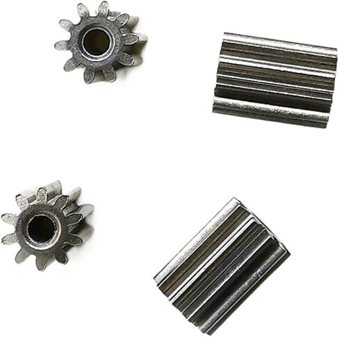 Steel Motor Drive Gear 1pcs Metal Pinion 0.6 Mold 10 Tooth Inner Hole 2.23mm Long 10.3mm Miniature Gear 102.23A 0.6M in Saudi Arabia