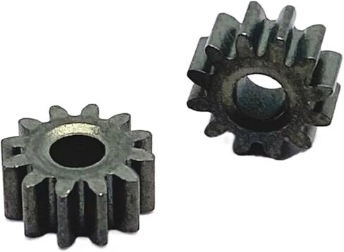 ترس محرك الصلب 0.4M 12T 2MM Motor Motor Gear 370 2mm عمود قطر الأجزاء in Saudi Arabia