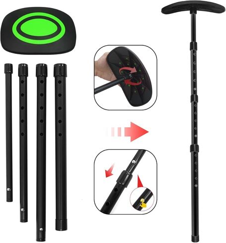LTY Golf Travel Support Arm, Golf Travel Brace, Golf Travel Protection Kit, Golf Travel Bag Support System - Featuring a New Shape Designed for Better fit with Golf Bags in Kuwait