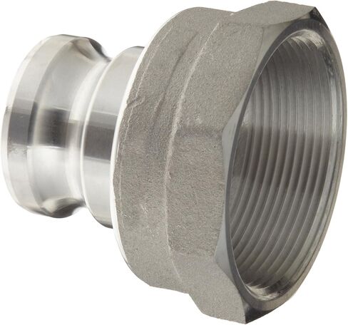 Dixon 2030-A-AL Aluminum Type A Cam and Groove Reducing Hose Fitting, 2" Plug x 3" NPT Female in Saudi Arabia