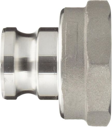 Dixon 2030-A-AL Aluminum Type A Cam and Groove Reducing Hose Fitting, 2" Plug x 3" NPT Female in Saudi Arabia