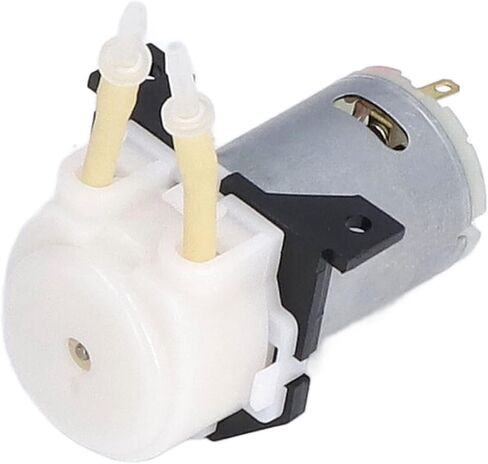Garosa DC Peristaltic Pump Mini Dosing Self Priming Pumps, 12V for Chemical Aquarium, Easy Disassembly Cleaning, Variable Direction for Experiment Smart Home, in Saudi Arabia