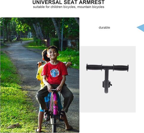 BESPORTBLE Bicycle Rear Seat Handle Grip, Kids' Safety Handle Grip Bikes Back Seat Armrest in Saudi Arabia