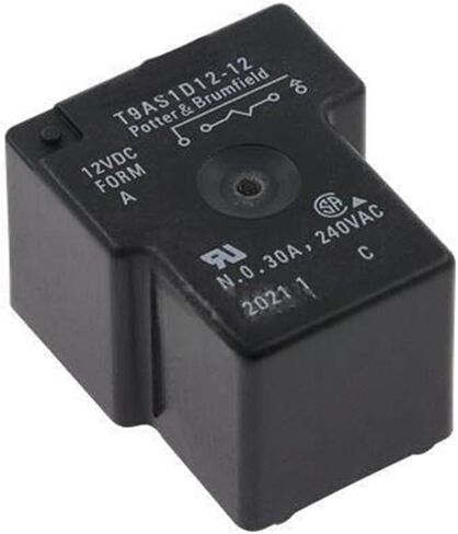5PCS T9AS1D12-12 12VDC T9AS1D12-24 24VDC 4-pin 30A Relay (Size : T9AS1D12-12) in Saudi Arabia