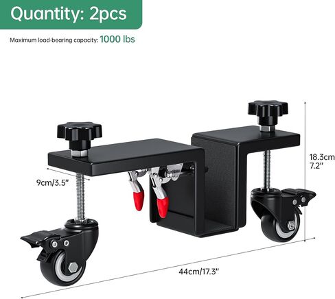 Door Installation Dolly - 2 Pcs Door Installation Tool Kit Heavy Duty Door Board Dolly for 1-3/8" to 2-1/4" Door Installation Tools for Pre Hung Door Lifter Up to 1000 Lbs in Saudi Arabia