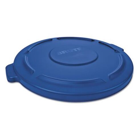 Rubbermaid Commercial 1779636 BRUTE Heavy-Duty Round Waste/Utility Container, 44-gallon Lid, Blue in Saudi Arabia