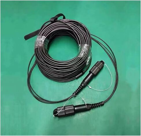 250m 2/4/6/8 Cores Outdoor Armored PDLC SC FC Singlemode TPU Waterproof 5mm Jumper Optical Fiber Extender 4C(2 cores LSZH LC-LC) in Saudi Arabia