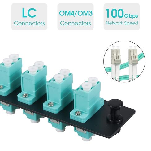 لوحة تصحيح الألياف البصرية ، 6 Simplex SCAPC Singlemode Green Fiber Optic Acpler ، 6 منافذ الألياف (3 عبوات) in Kuwait