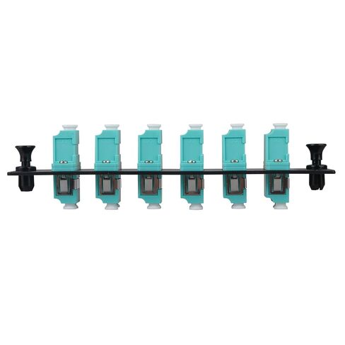 لوحة تصحيح الألياف البصرية ، 6 Simplex SCAPC Singlemode Green Fiber Optic Acpler ، 6 منافذ الألياف (3 عبوات) in Kuwait