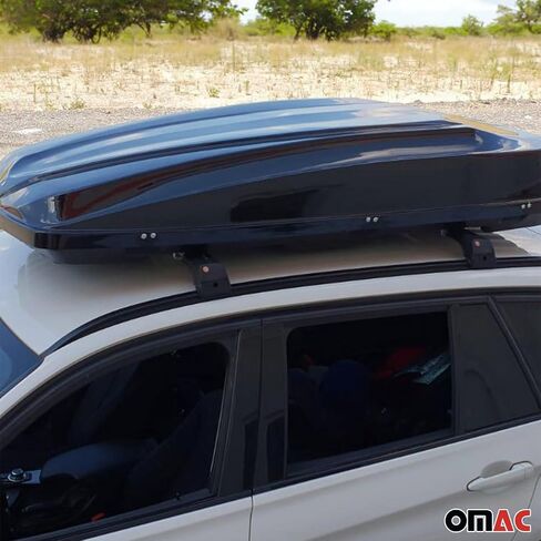 Omac Lockable Rack Rack Cross Bars Carrier Luggage Carrier لـ Kia Sorento 2021-2025 أسود مضاد للسرقة للسفر قوارب الزوارق تزلج التزلج على الجليد التزلج على الجليد in Saudi Arabia