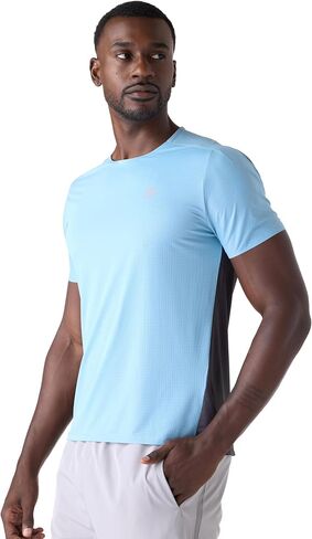 Future Planet Men's Horizon Quick-Dry Performance Sport Athletic Active Outdoor T-Shirt Tee in Kuwait