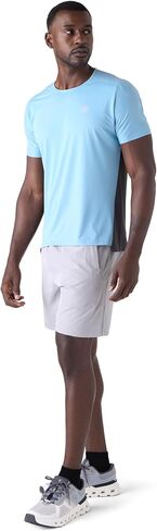 Future Planet Men's Horizon Quick-Dry Performance Sport Athletic Active Outdoor T-Shirt Tee in Kuwait
