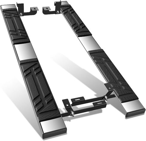 DNA MOTORING 6.5 Inches Flat Board Side Steps Running Boards Compatible with Cadillac XT6 2020-2025, STEPB-U-XT620-T1 in Saudi Arabia