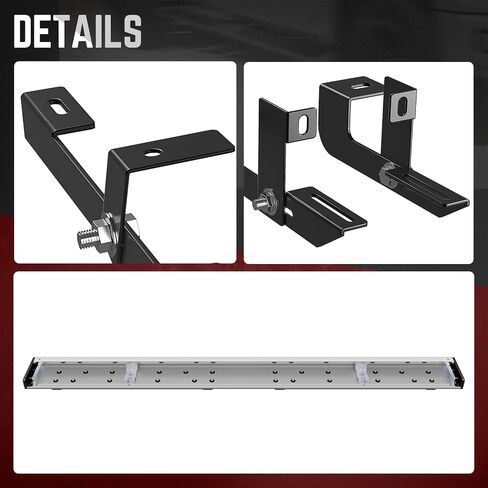 DNA MOTORING 6.5 Inches Flat Board Side Steps Running Boards Compatible with Cadillac XT6 2020-2025, STEPB-U-XT620-T1 in Saudi Arabia