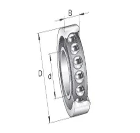 1PCS 7001 7001AC 2RZ P4 12x28x8 ABEC7 محامل ملامسة الزاوي محامل المليئة بالحيوية. in Kuwait