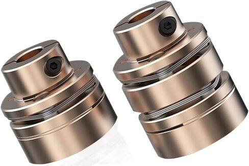 اقتران الحافة LED D26L26/35 مرنة عمود محرك مرن مقرنة الألومنيوم الحجاب الحاجز الشامل للطابعة ثلاثية الأبعاد Cardan RC (LED2-B-D26L35-4X9) in Kuwait