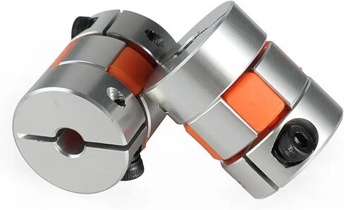 D20L25 Spider Flexible Motor Coupler Aluminium Flexible jaw Coupling 5x8mm 3mm 4mm 5mm 6mm 6.35mm 7mm 10mm in Saudi Arabia