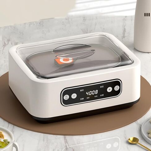 صانع الزبادي الأوتوماتيكي مع 9 أكواب من الفولاذ المقاوم للصدأ ، وشاشة تعمل باللمس متعددة الوظائف ، والتحكم في درجة الحرارة ، و 8-12 ساعة توقيت in Kuwait