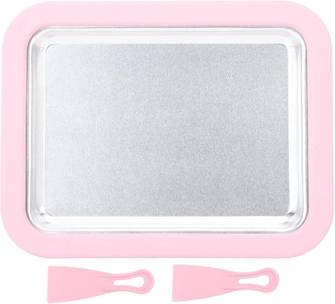 ANGGREK Rolled Ice Cream Machine, Multifunctional Multifunctional Multifunctional Ice Cream Manual (Pink) in Saudi Arabia