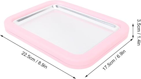 ANGGREK Rolled Ice Cream Machine, Multifunctional Multifunctional Multifunctional Ice Cream Manual (Pink) in Saudi Arabia
