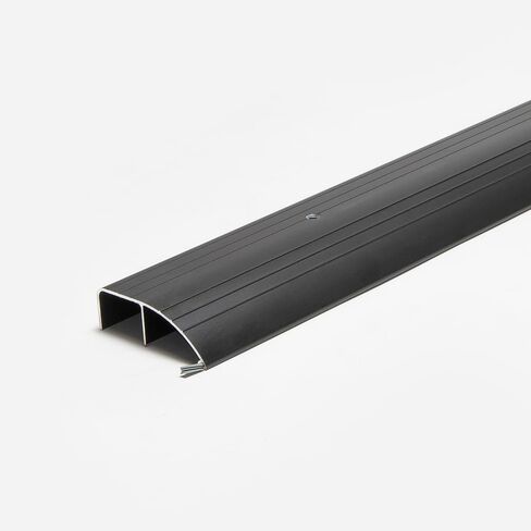 Premium Quality Aluminum Threshold - High Bumper/High Dome Threshold with Different Heights and Size + Easy Accessible for Residential/Commercial Use Simple Installation (Black, 36 inch Short) in Saudi Arabia