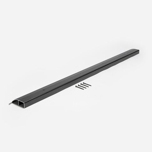 Premium Quality Aluminum Threshold - High Bumper/High Dome Threshold with Different Heights and Size + Easy Accessible for Residential/Commercial Use Simple Installation (Black, 36 inch Short) in Saudi Arabia
