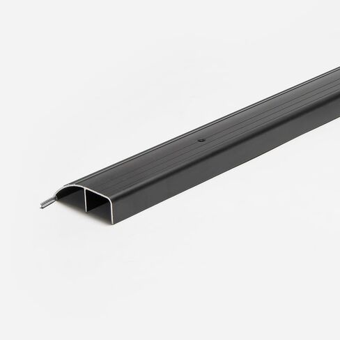 Premium Quality Aluminum Threshold - High Bumper/High Dome Threshold with Different Heights and Size + Easy Accessible for Residential/Commercial Use Simple Installation (Black, 36 inch Short) in Saudi Arabia