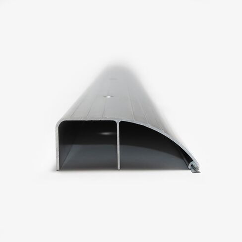 Premium Quality Aluminum Threshold - High Bumper/High Dome Threshold with Different Heights and Size + Easy Accessible for Residential/Commercial Use Simple Installation (Black, 36 inch Short) in Saudi Arabia