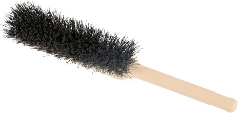 Restaurantware-Clean Tek Professional 13.78 Inch Counter Brush, 1 Heavy-Duty Hand Broom Brush - Flagged Bristles, Ergonomic Handle, Beige Plastic Cleaning Scrub, for Sweeping, Dusting, Woodworking in Saudi Arabia