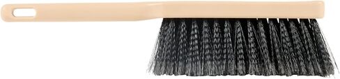 Restaurantware-Clean Tek Professional 13.78 Inch Counter Brush, 1 Heavy-Duty Hand Broom Brush - Flagged Bristles, Ergonomic Handle, Beige Plastic Cleaning Scrub, for Sweeping, Dusting, Woodworking in Saudi Arabia