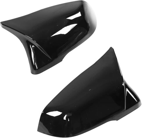 2pcs Side Rearview Mirror Cover L Right Glossy Black ABS Door Mirrors Replacement for A90 2018?2021 Workman an Anti Transparent Coating These Door Mirror Are Side Rearview in Saudi Arabia